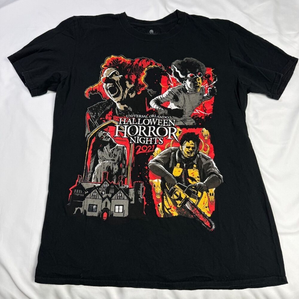 Halloween Horror Nights 2021 Size M Mens T Shirt Rare Universal Studios